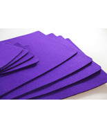 Lots of colour Placemats &amp; Coaster  Rectangle Shape Felt TableMats Setof... - €12,55 EUR