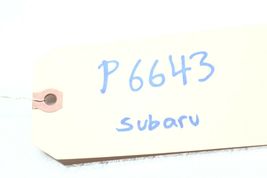 2005-2009 SUBARU OUTBACK XT 2.5L EGR VALVE VACUUM MODULATOR P6643 image 9