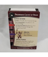 Lot Of (28) Dungeons And Dragons Various Miniatures Game Stat Cards - $369.20 MXN