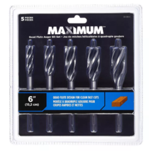 MAXIMUM 5-pc Auger Bit Set - £11.89 GBP
