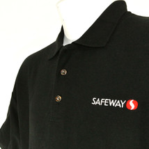 SAFEWAY Grocery Store Employee Uniform Polo Shirt Black Size XL NEW - £20.30 GBP