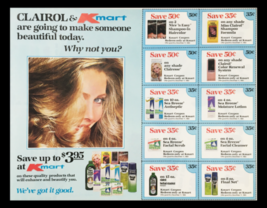 1983 Clairol K-Mart Quality Products Circular Coupon Advertisement - £14.86 GBP