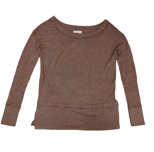 FREE PEOPLE We The Free Womens Pullover Ruby&#39;s Forever Long Sleeve Brown Size XS - £43.85 GBP