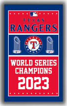 Texas Rangers Team Baseball Memorable Flag 90x150cm 3x5ft Champion 2023 Banner - $14.95