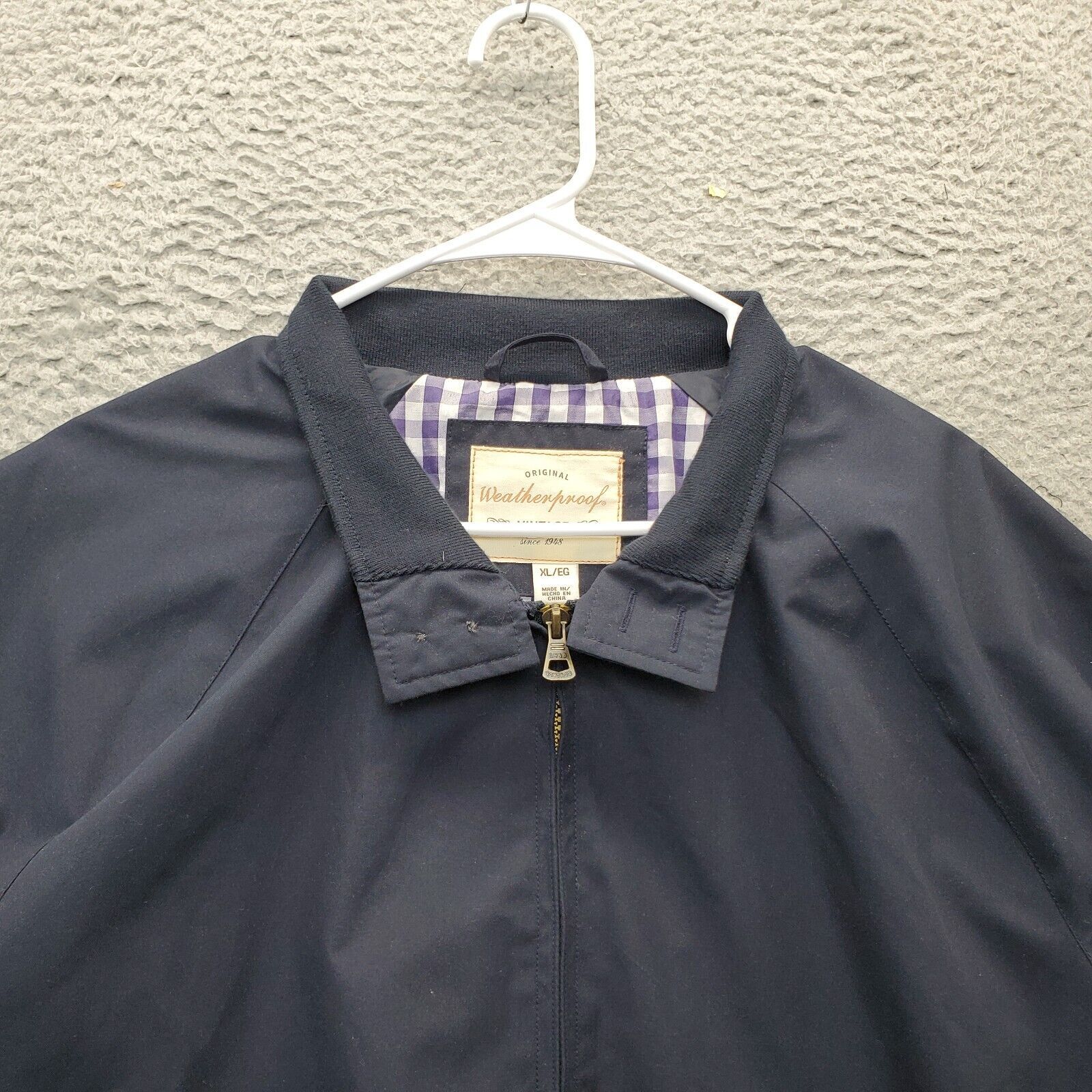Weatherproof Harrington Jacket Mens XL Navy and 50 similar items Weatherproof Harrington Jacket Mens XL Navy and 50 similar items