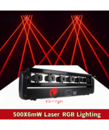 6 Eyes Rgb Laser Moving Light Lamp Stage Effect Disco Bar Beam Moving He... - $449.00