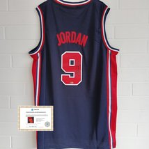 MIchael Jordan Signed Autoraphed Team USA  Mitchell &amp; Ness Dream Team Je... - $850.00