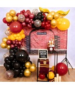 100Pc Easy Diy  Harry Potter Balloons Garland Arch Kit With Bonus Snitch... - $29.99