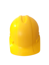 AO Safety XLR8 4-Point Suspension Construction Hard Hat Yellow - £10.96 GBP