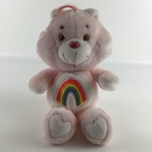 Care Bears Cheer Bear 13&quot; Plush Stuffed Toy Rainbow 1983 Vintage Kenner 80s - $49.45