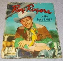 Roy Rogers at the Lane Ranch Tell A Tale Children&#39;s Book 1950 - $6.00