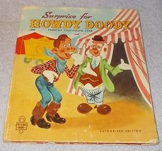 Surprise for Howdy Doody Children&#39;s Tell A Tale Book 1951 Edward Kean - $7.95