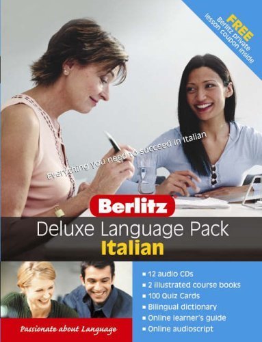 Primary image for Deluxe Language Pack Italian (Berlitz Deluxe Language Pack) (Italian Edition)...