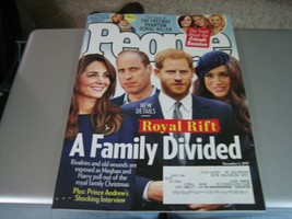 People Magazine - Royal Family Rift Cover - December 2, 2019 - £8.07 GBP