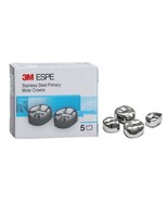 3M ESPE Stainless Steel Primary Molar Crowns #7 Upper Left 1st Primary M... - $34.30 CAD