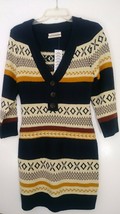 SOLD Urban Outfitters multicolor stripes Jacquard Medium Knit L/Sleeve d... - $25.00