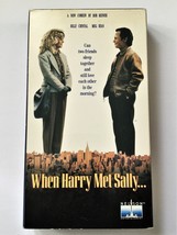 WHEN HARRY MET SALLY with Meg Ryan &amp; Billy Crystal VHS 1989 - £2.38 GBP