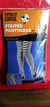 Fashion Holiday Accessory OSFM Purple Striped Pantyhose Halloween Costum... - £4.49 GBP