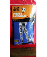 Fashion Holiday Accessory OSFM Purple Striped Pantyhose Halloween Costum... - $7.87 CAD