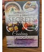 Depression, Anxiety &amp; Dementia Secrets Cooking Program DVD - $274.43 MXN