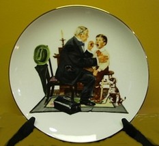 Norman Rockwell The Country Doctor plate - £9.62 GBP