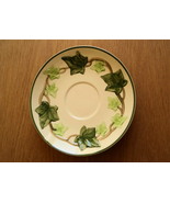 Two Vintage Orphan Franciscan Light Dark Green Ivy Vine on Cream Ceramic... - $159.12 MXN