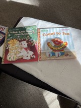 Two Children Books Count To Ten &amp; The Poky Little Puppy’s First Christmas  - £5.53 GBP
