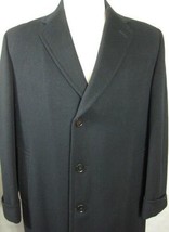 VINTAGE Alexandre of London Black Wool Insulated Overcoat Made in Englan... - £96.01 GBP