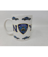 NYPD Police Department City of New York Cop Car Coffee Mug Kings NYC 11 oz. - £8.11 GBP