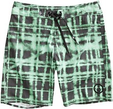 Mens Guys Volcom Frenzy Mod Green Board Shorts Boardshorts Beach Swim New $70 - £25.98 GBP