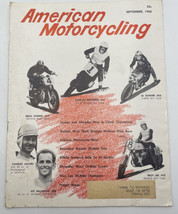 American Motorcycling Magazine September 1960 Vintage Motorcycles Great Ads - £14.38 GBP