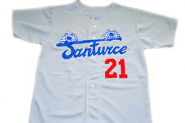 Clemente #21 Santurce Crabbers Puerto Rico New Men Baseball Jersey Grey Any Size image 4