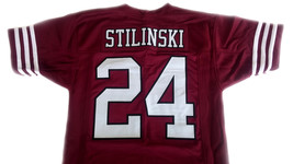 Stilinski #24 Beacon Hills Lacrosse Jersey Teen Wolf TV Serie Maroon Any Size image 5