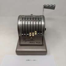 Vintage Paymaster Ribbon Writer Series 800 w/ Key and Cover Tested - $38.12
