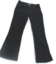 HUDSON SIZE 26 CLASSIC MADE IN USA CORDUROY BLACK JEANS PANTS - $12.87