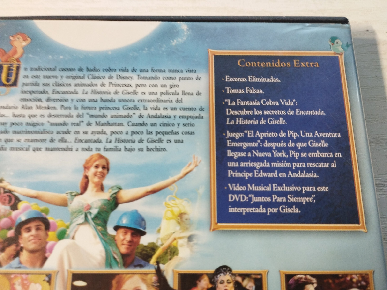 Haunted LA HISTORIA de Giselle WALT DISNEY - DVD + Extras Spanish English Reg 2 Item image 4