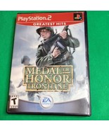 Medal Of Honor Frontline PS2 Playstation 2 Pre-owned with manual and cle... - £6.96 GBP