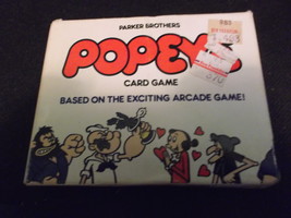 Popeye Card Game by Parker Brothers circa 1983 - £15.98 GBP