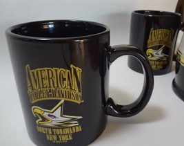 HARLEY DAVIDSON Motorcycle American Eagle Coffee Cup Mug New York Set Pa... - $12.84