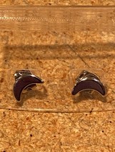 Moon Silver Earrings Posts *New/Unused* DTC - £7.90 GBP