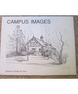 4 PENCIL SKETCHES BY ROBERT W DYAS &quot; ISU CAMPUS IMAGES&quot;  IOWA - $72.76