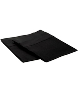 Black 1200 PILLOWCASES - 2 Pillow Cases Per Set. King Size Standard Size - $46.28 CAD