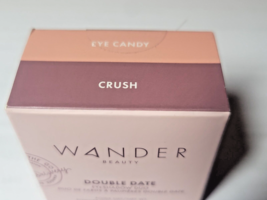 WANDER Double Date Eyeshadow Duo EYE CANDY/CRUSH NIB - $10.93
