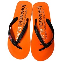 Orange is The New Black OITNB NETFLIX PROMO Flip Flops Sandals Shower Sh... - $352.74 MXN