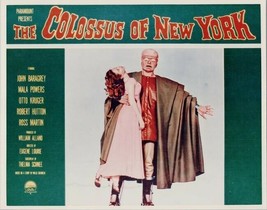 The Colossus of New York Mala Powers sci-fi 1958 classic poster art 8x10 photo - £7.57 GBP