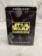 NEW Star Wars 1995 Decipher CCG Premiere Limited Edition 60 Card Starter... - £9.49 GBP