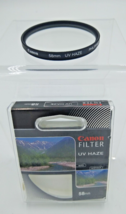 Canon 58mm  UV Haze Screw-In Glass Lens Filter w/ Case 0608-1 - $14.51