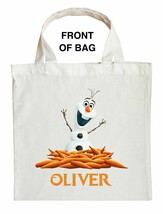 Olaf Trick or Treat Bag, Personalized Olaf Halloween Bag, Custom Olaf To... - £13.23 GBP+