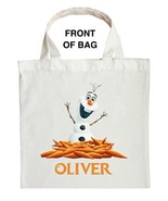 Olaf Trick or Treat Bag, Personalized Olaf Halloween Bag, Custom Olaf To... - £13.22 GBP+
