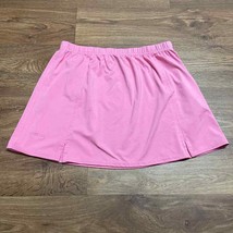 Bolle Sport Pink Tennis Skirt Womens Size Medium Slits Stretch Elastic Waisted - £15.56 GBP